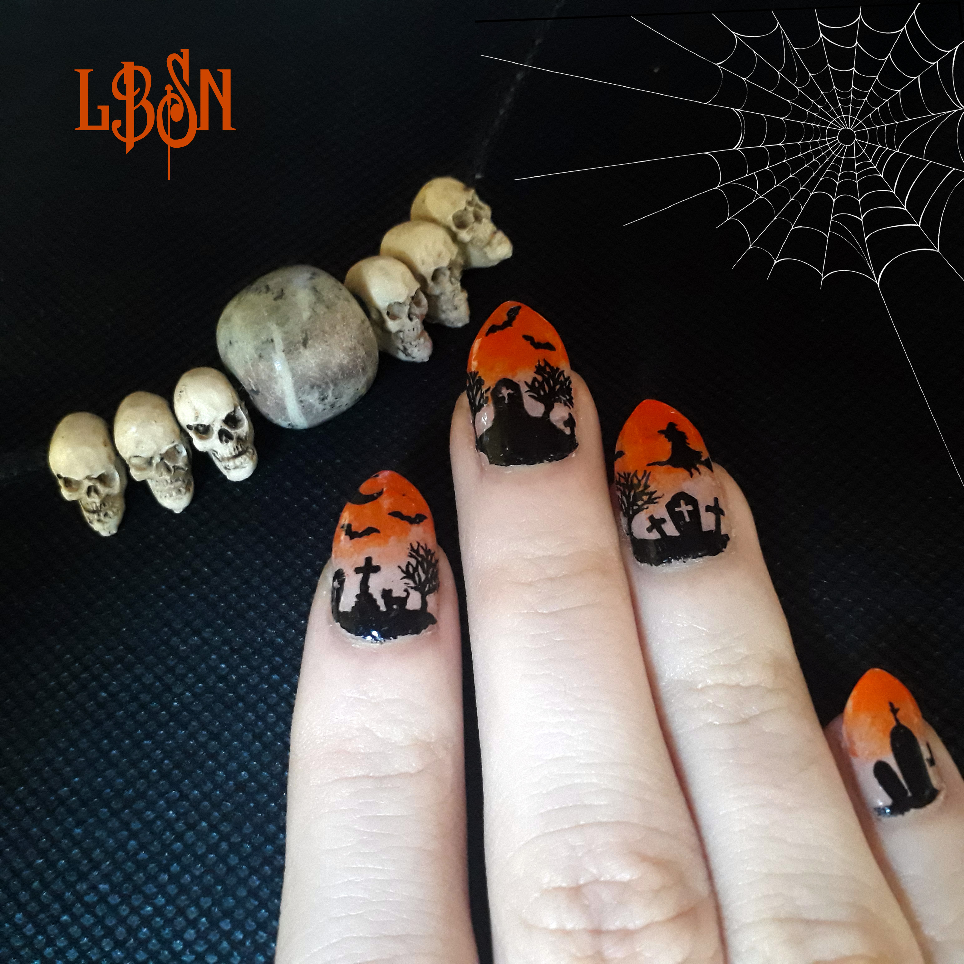 Nail art: Halloween!