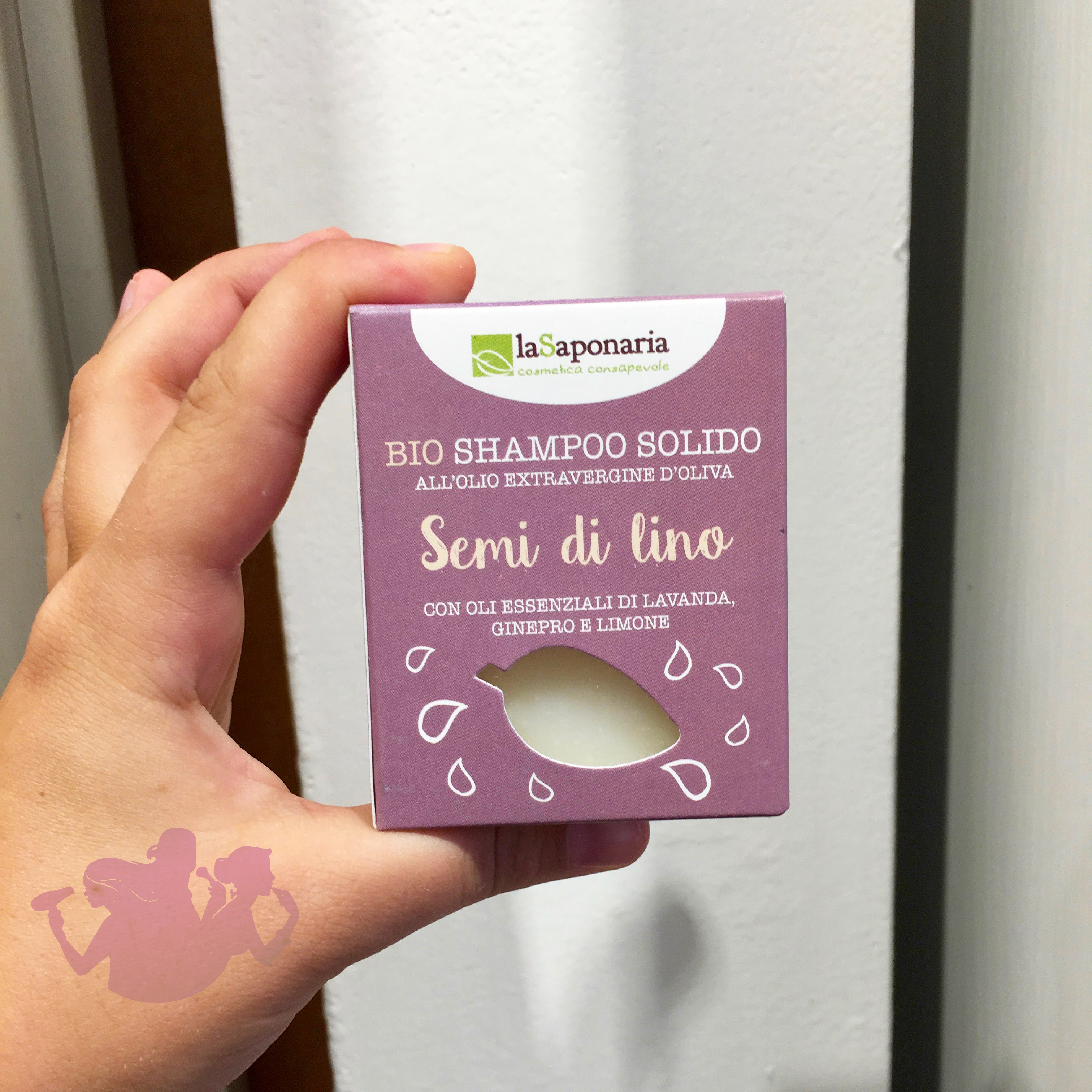 Shampoo solido ai semi di lino - La Saponaria