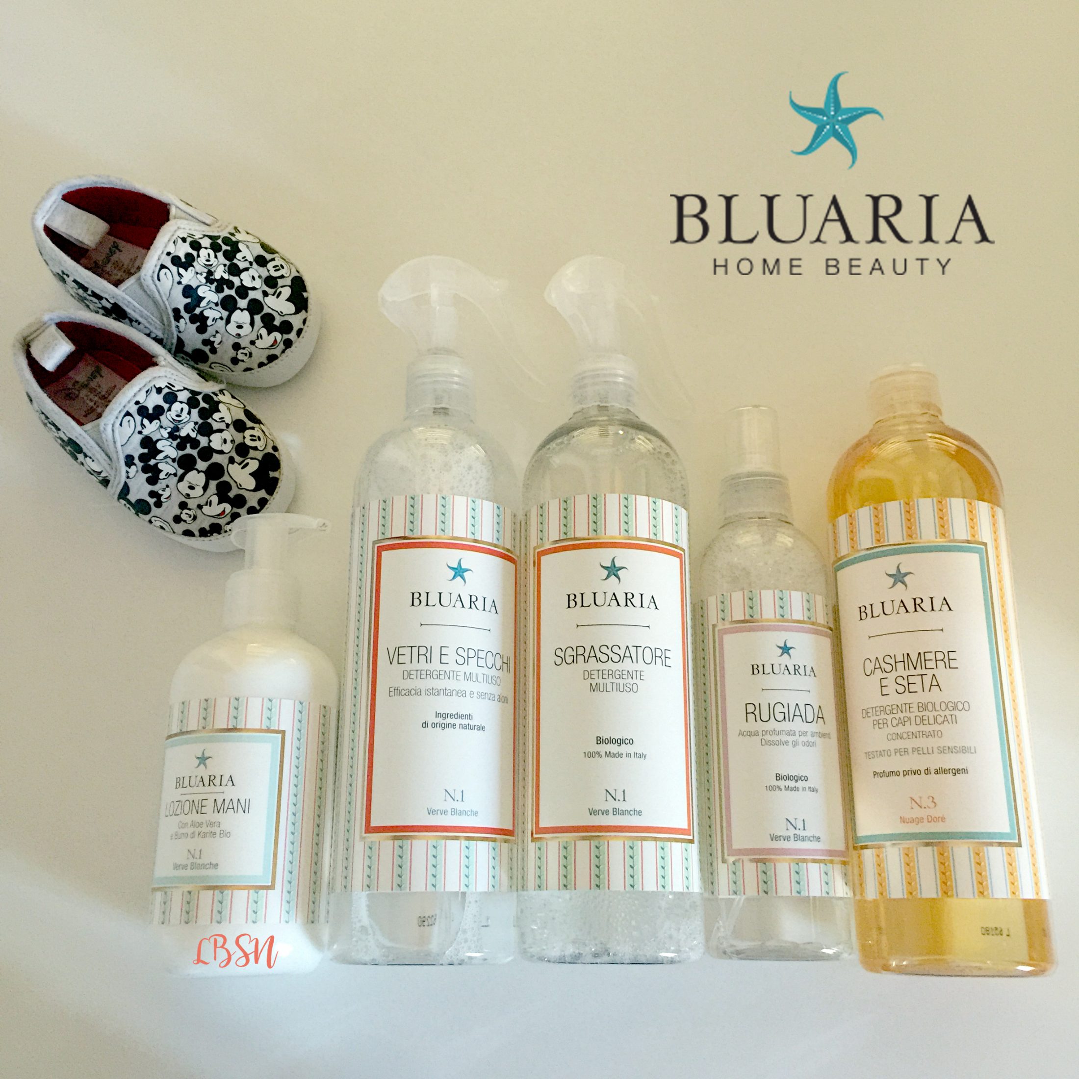 5 prodotti homecare - Bluaria