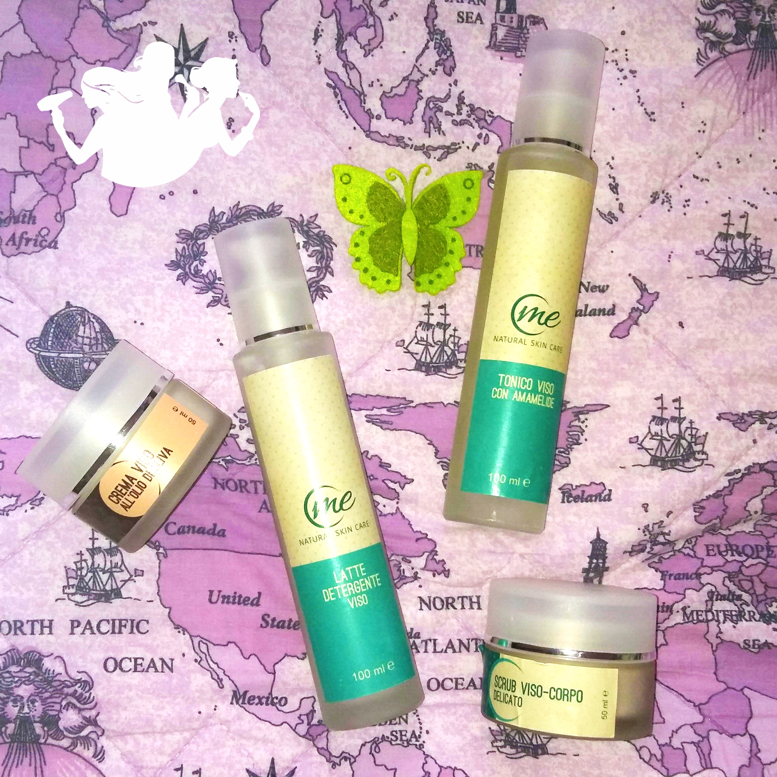 La mia nuova skincare routine Me Natural Skin Care