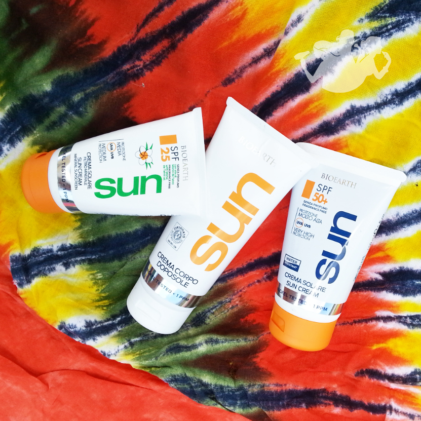Crema solare SPF25, SPF50+ e doposole - Bioearth