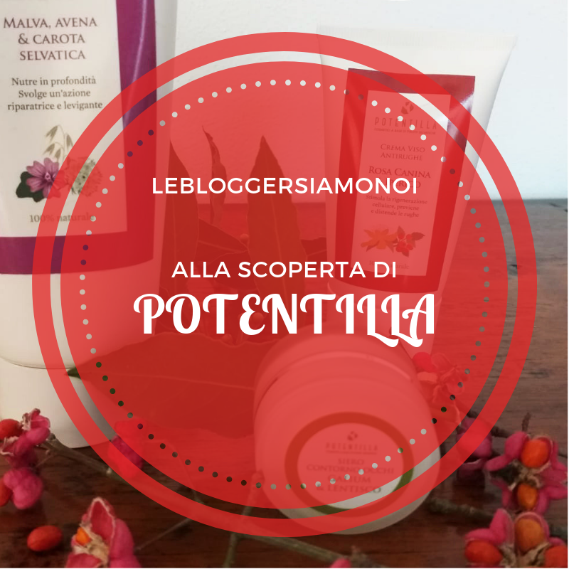 Potentilla: siero viso, crema viso antirughe e crema corpo