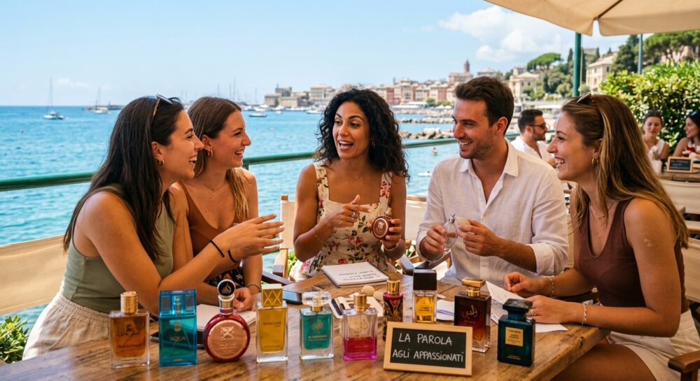 appassionati di profumi che parlano